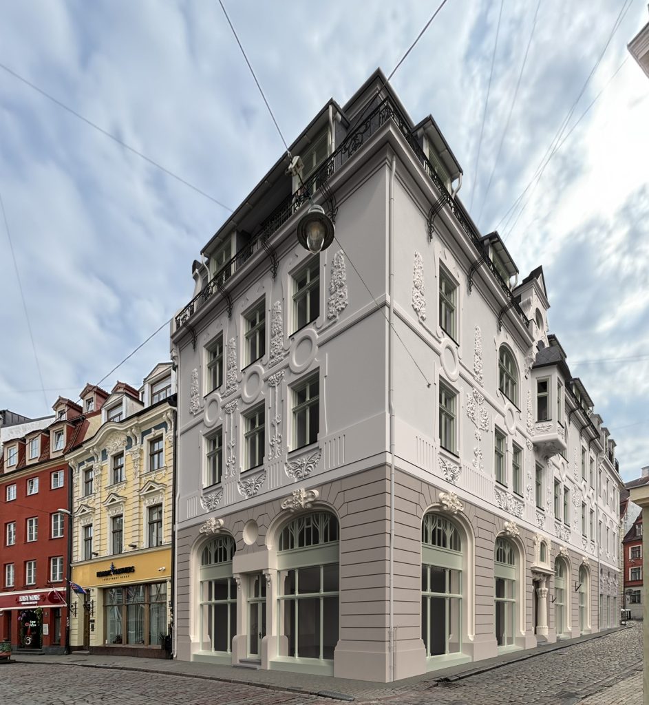 Audēju iela 7 (Audēju iela 7) - Multi apartment, Office center, Other commercial - visualization