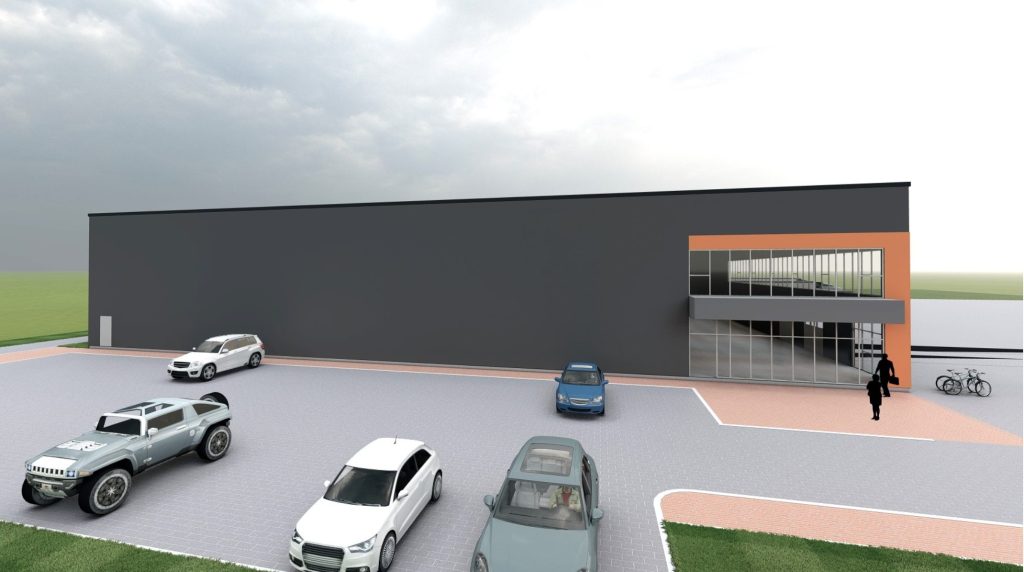 Autoaibė logistikos centras (Verslo g. 7) - Non-food store, Warehouse / Distribution center - visualization