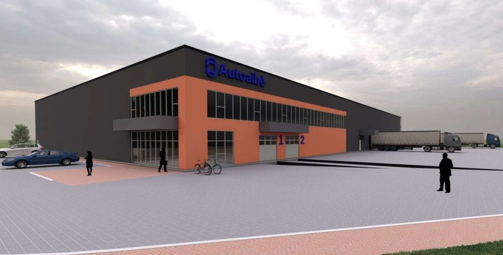 Autoaibė logistikos centras (Verslo g. 7) - Kaubandus, Laohoone - visuaalne