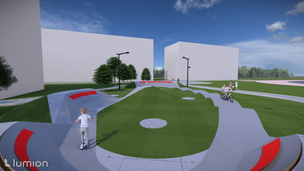 Teikas un Čiekurkalna velotrase (Bērzpils iela 15) - Other sports - visualization