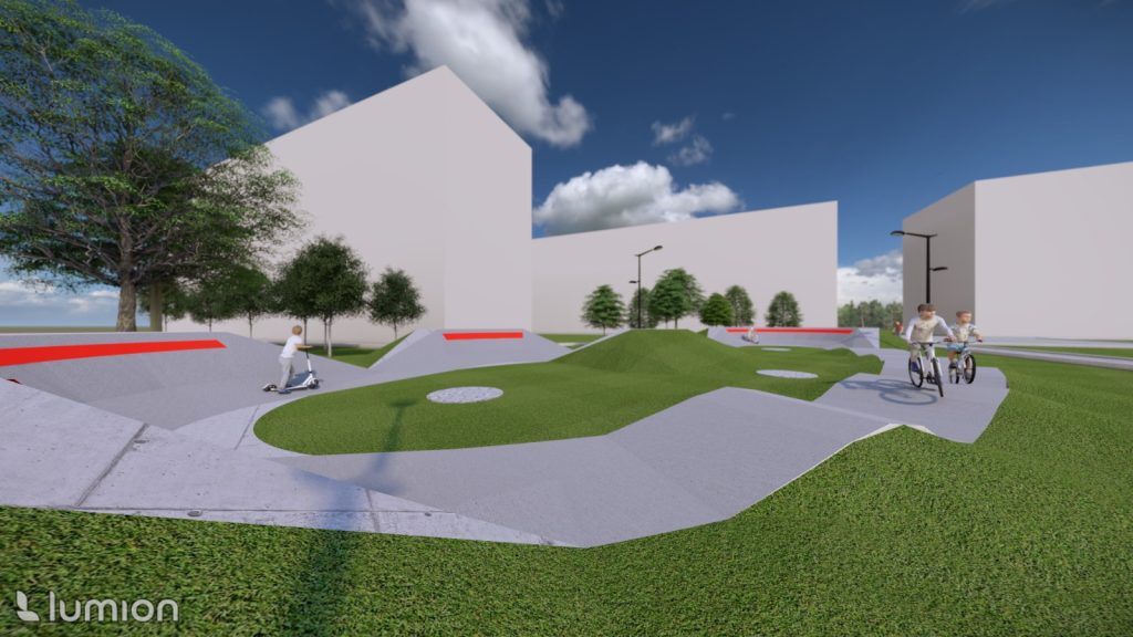 Teikas un Čiekurkalna velotrase (Bērzpils iela 15) - Other sports - visualization