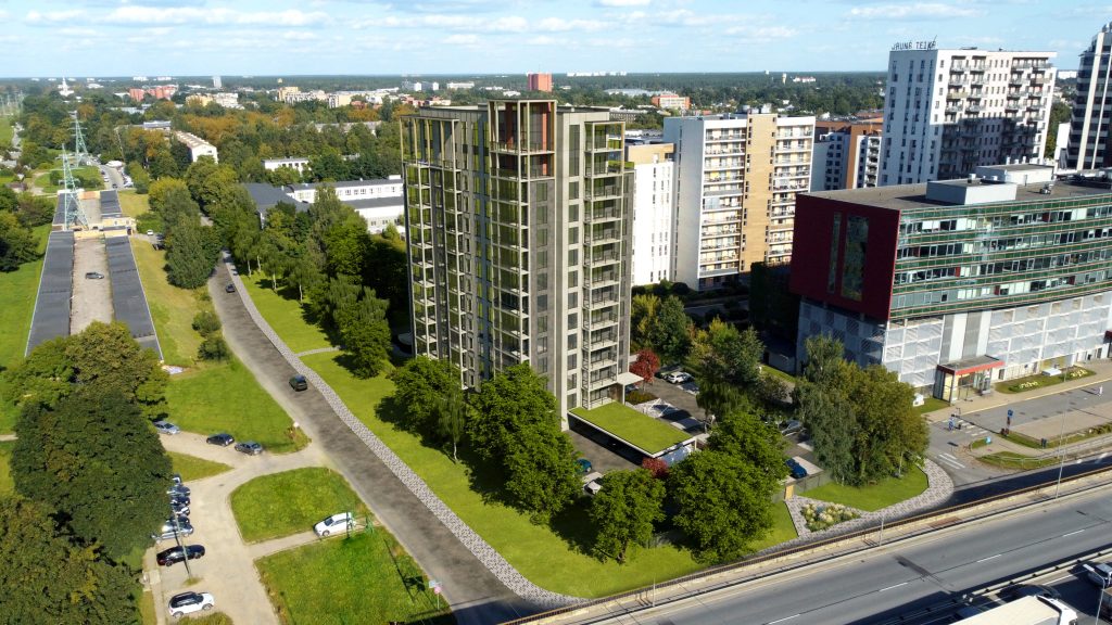 Starta ielā 17 - "A" ēka (Starta ielā 17) - Daugiabutis - vizualizacija