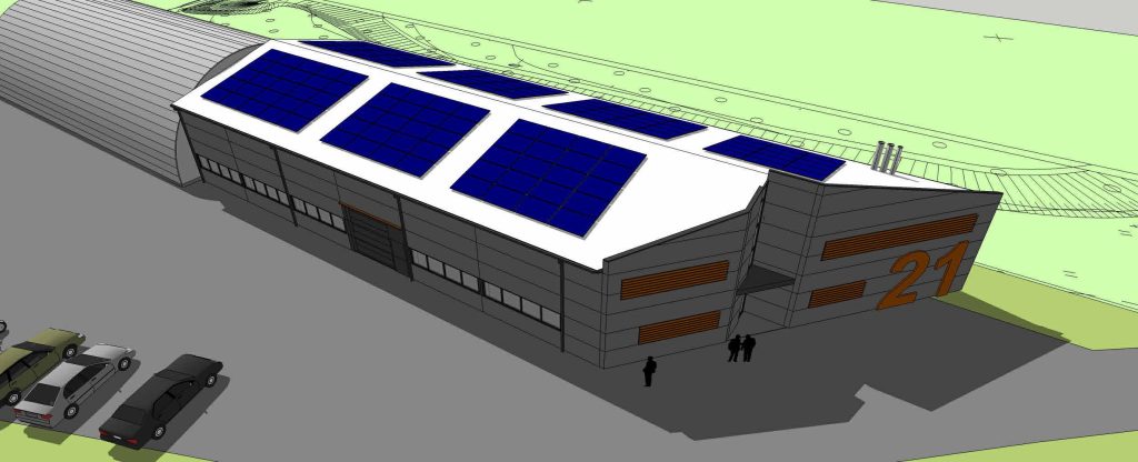 Ceraukstes iela 21 (Ceraukstes iela 21) - Light manufacturing - visualization