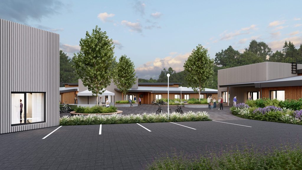 Mājīgais aprūpes nams “Bišumuiža” (Ceraukstes iela 25) - Daugiabutis - vizualizacija