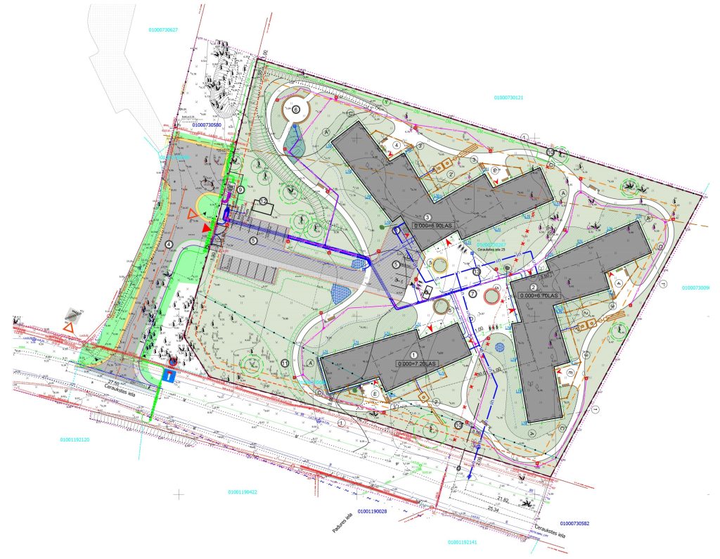 Mājīgais aprūpes nams “Bišumuiža” (Ceraukstes iela 25) - Daugiabutis - vizualizacija
