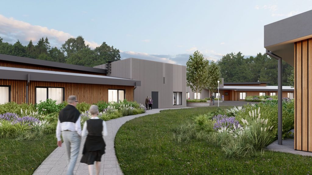 Mājīgais aprūpes nams “Bišumuiža” (Ceraukstes iela 25) - Daugiabutis - vizualizacija