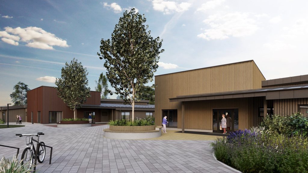 Mājīgais aprūpes nams “Bišumuiža” (Ceraukstes iela 25) - Daugiabutis - vizualizacija