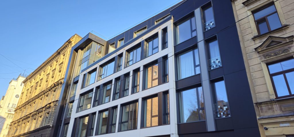 Akas 4 (Akas iela 4) - Daugiabutis - statybų nuotraukos