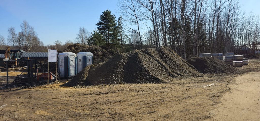 Mājīgais aprūpes nams “Bišumuiža” (Ceraukstes iela 25) - Daugiabutis - statybų nuotraukos