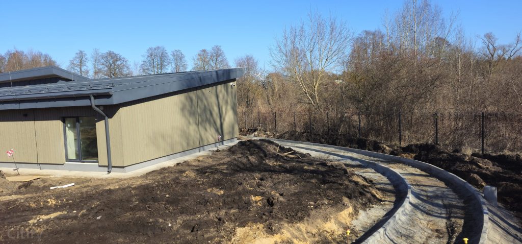 Mājīgais aprūpes nams “Bišumuiža” (Ceraukstes iela 25) - Daugiabutis - statybų nuotraukos