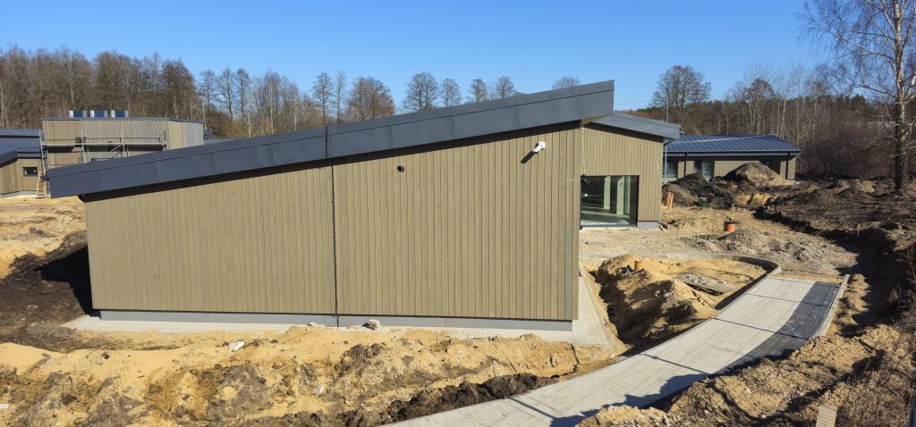 Mājīgais aprūpes nams “Bišumuiža” (Ceraukstes iela 25) - Daugiabutis - statybų nuotraukos