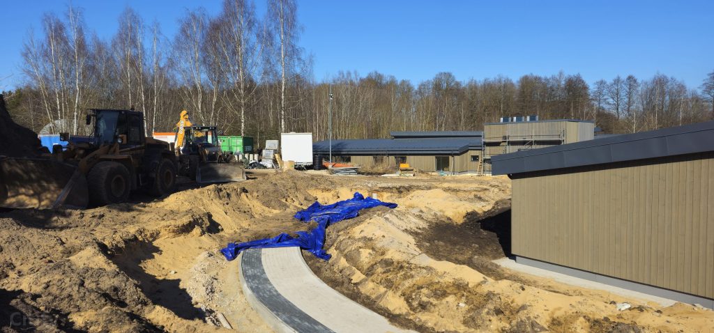 Mājīgais aprūpes nams “Bišumuiža” (Ceraukstes iela 25) - Daugiabutis - statybų nuotraukos