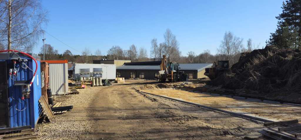 Mājīgais aprūpes nams “Bišumuiža” (Ceraukstes iela 25) - Daugiabutis - statybų nuotraukos