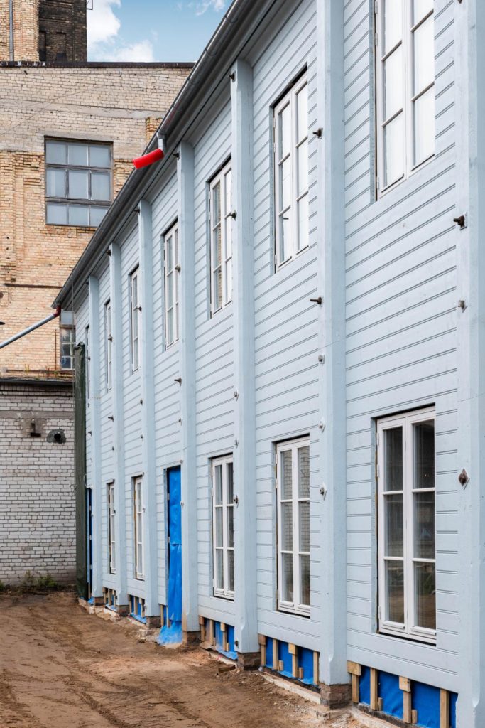 Lenta kvartāls – 1. kārta - Ludviga Nams (Jelgavas iela 68) - Toitlustusasutus, Korterelamu - ehituse fotod