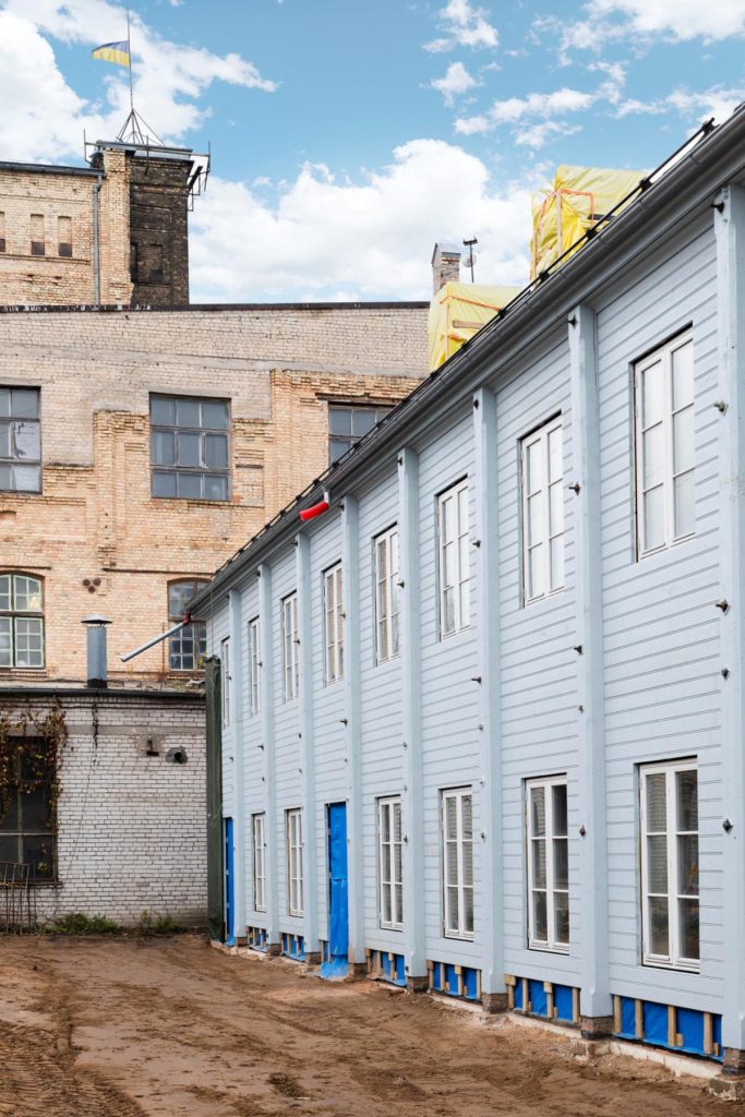 Lenta kvartāls – 1. kārta - Ludviga Nams (Jelgavas iela 68) - Toitlustusasutus, Korterelamu - ehituse fotod