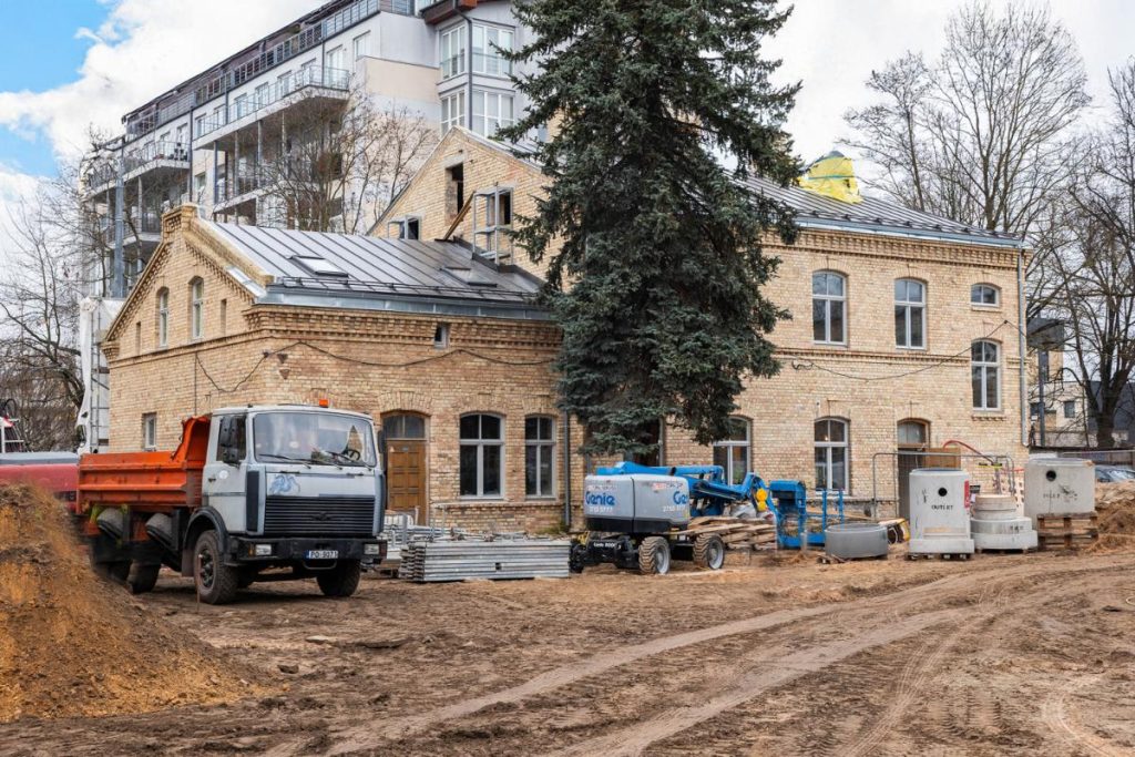 Lenta kvartāls – 1. kārta - Devendrusa Nams (Jelgavas iela 68) - Food services, Multi apartment - construction photos