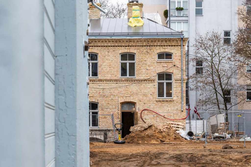 Lenta kvartāls – 1. kārta - Devendrusa Nams (Jelgavas iela 68) - Food services, Multi apartment - construction photos