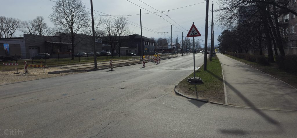 Veloinfrastruktūras savienojums ar dzelzceļa staciju “Šķirotava” (Dienvidu puse) (Krustpils iela 20) - Velosipēdu ceļš - būvdarbu attēli
