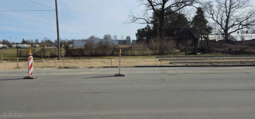 Veloinfrastruktūras savienojums ar dzelzceļa staciju “Šķirotava” (Dienvidu puse) (Krustpils iela 20) - Velosipēdu ceļš - būvdarbu attēli