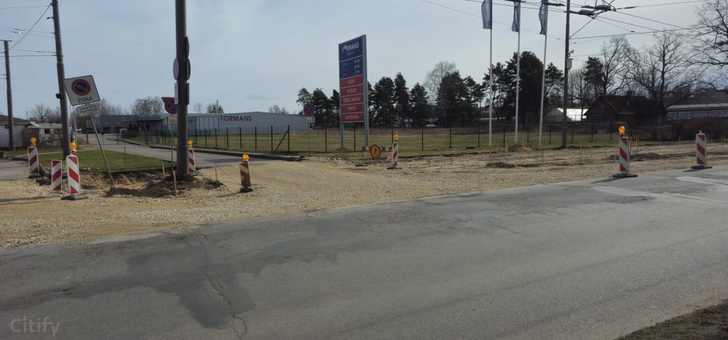 Veloinfrastruktūras savienojums ar dzelzceļa staciju “Šķirotava” (Dienvidu puse) (Krustpils iela 20) - Velosipēdu ceļš - būvdarbu attēli