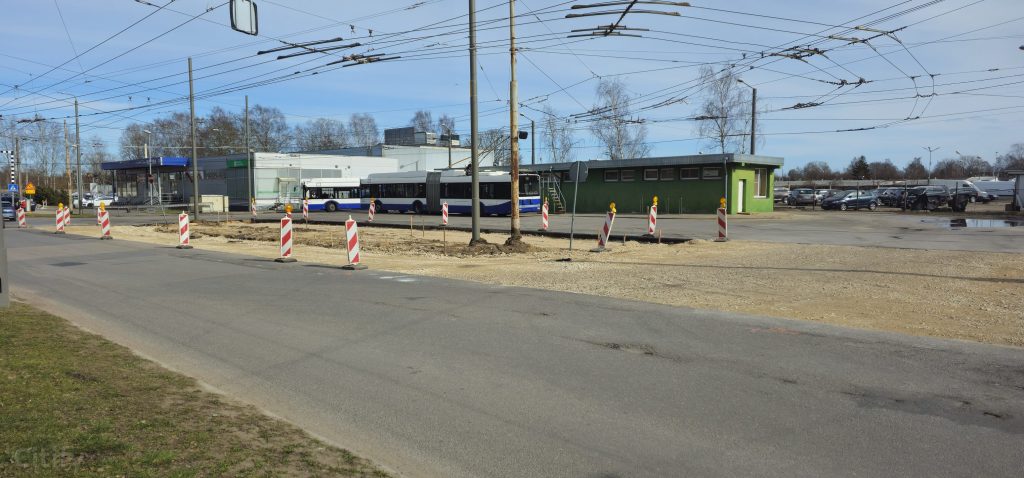 Veloinfrastruktūras savienojums ar dzelzceļa staciju “Šķirotava” (Dienvidu puse) (Krustpils iela 20) - Velosipēdu ceļš - būvdarbu attēli