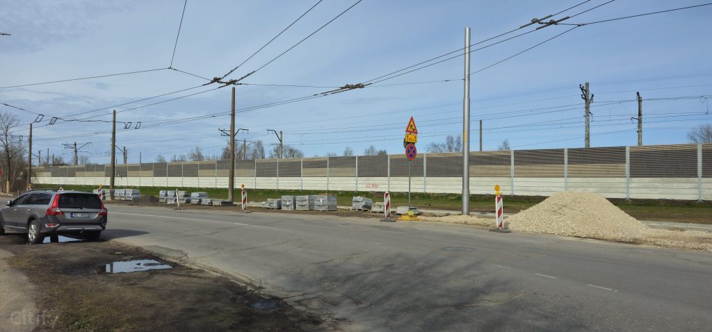 Veloinfrastruktūras savienojums ar dzelzceļa staciju “Šķirotava” (Dienvidu puse) (Krustpils iela 20) - Velosipēdu ceļš - būvdarbu attēli