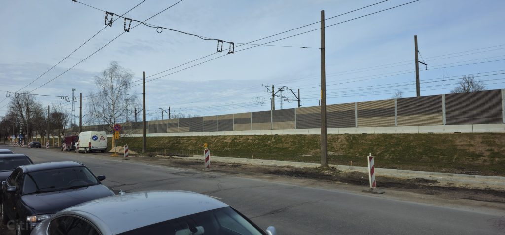 Veloinfrastruktūras savienojums ar dzelzceļa staciju “Šķirotava” (Dienvidu puse) (Krustpils iela 20) - Velosipēdu ceļš - būvdarbu attēli