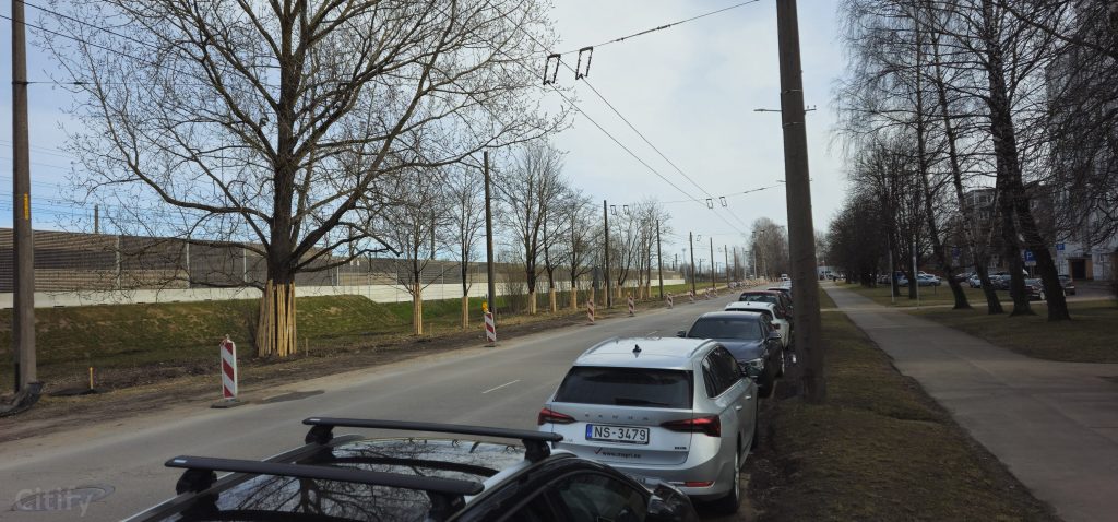 Veloinfrastruktūras savienojums ar dzelzceļa staciju “Šķirotava” (Dienvidu puse) (Krustpils iela 20) - Velosipēdu ceļš - būvdarbu attēli