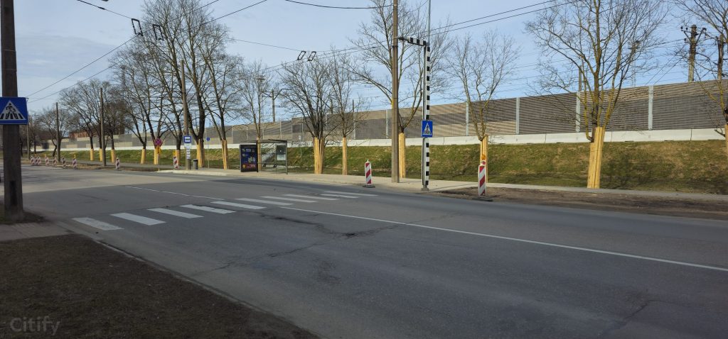 Veloinfrastruktūras savienojums ar dzelzceļa staciju “Šķirotava” (Dienvidu puse) (Krustpils iela 20) - Velosipēdu ceļš - būvdarbu attēli