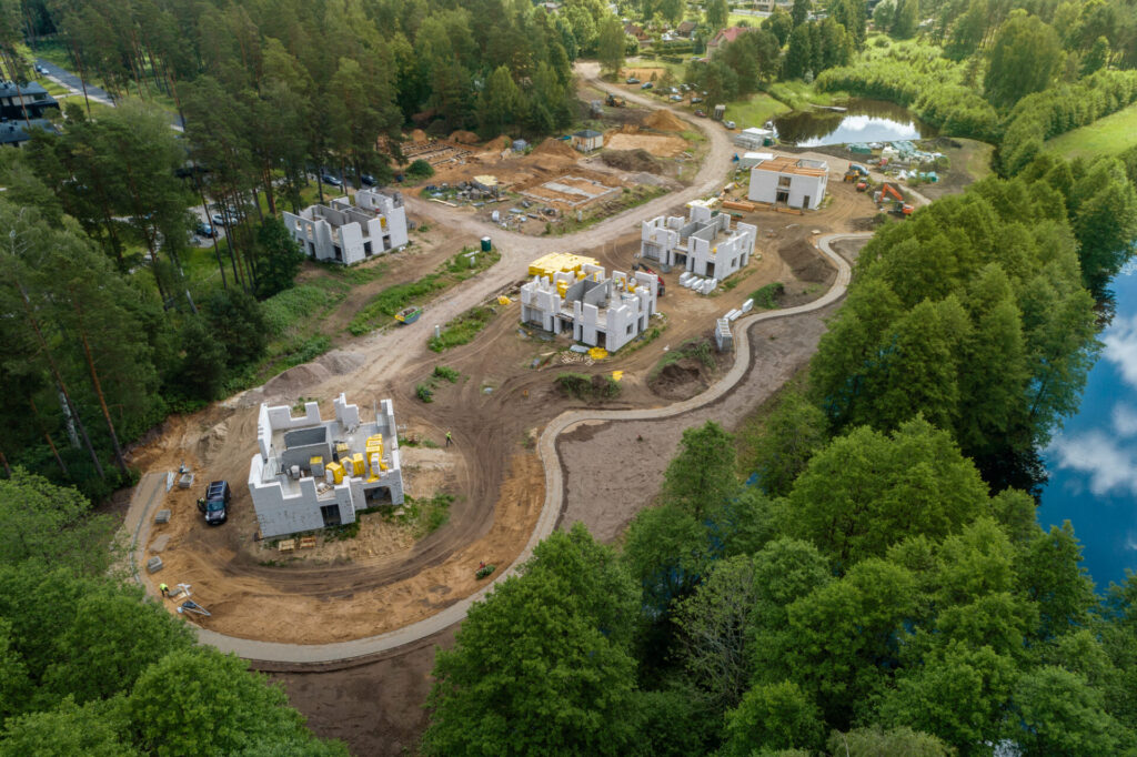 Dzilnupes - 2.kārta (Mežezera iela 4) - Multi apartment - construction photos
