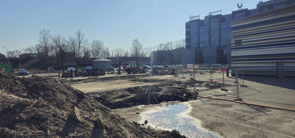 Saules elektrostacija - Mūkusalas iela 5 (Mūkusalas iela 5) - Energy plant, Parking facility - construction photos