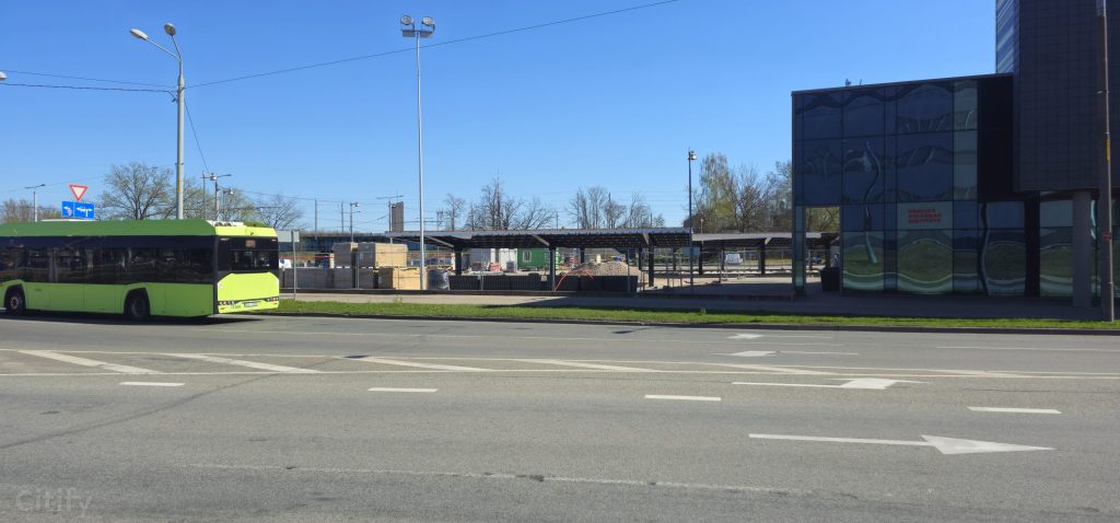 Saules elektrostacija - Mūkusalas iela 5 (Mūkusalas iela 5) - Energy plant, Parking facility - construction photos