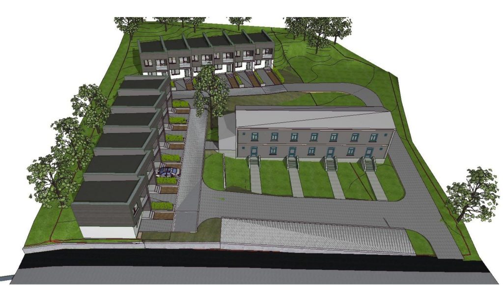 Daugavgrīvas iela 100 (Daugavgrīvas iela 100) - Rindu mājas - vizualizācija