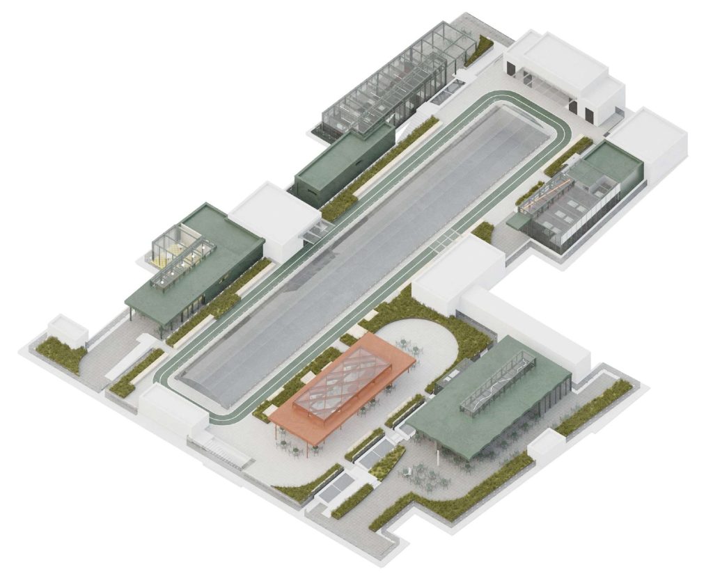 Galleria Riga jumta terase (Dzirnavu iela 67) - Ēdināšanas pakalpojumi, Cita komerciāla - vizualizācija