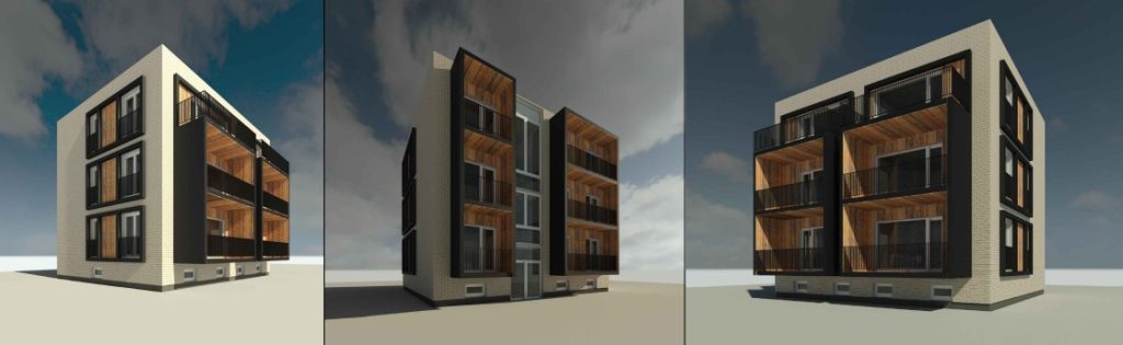 J. Liivi 3/1 (J. Liivi 3/1) - Multi apartment - visualization