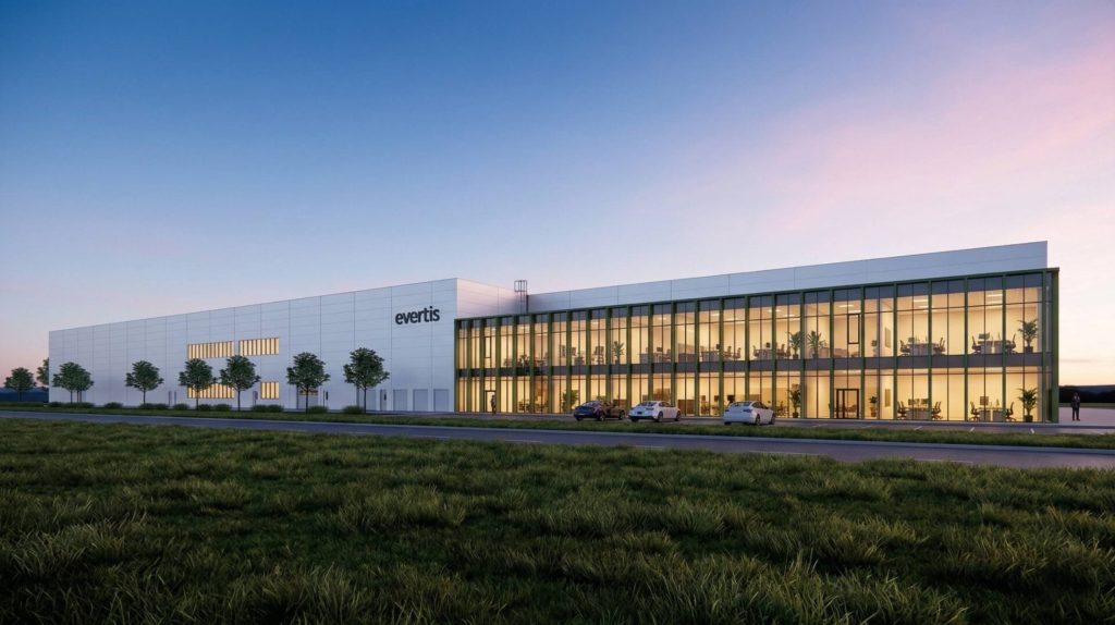 Evertis Lithuania gamykla (Metalo g. 9) - Lengvosios pramonės gamykla - vizualizacija