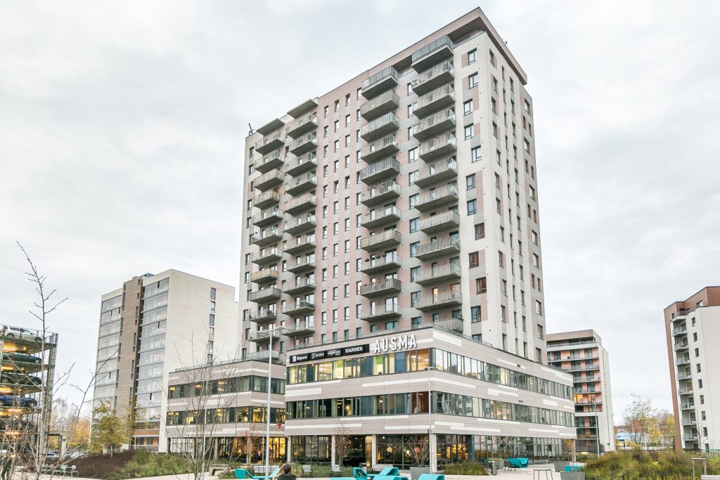 Jaunā Teika - "Ausma" (Gustava Zemgala gatve 78) - Verslo centras - vizualizacija