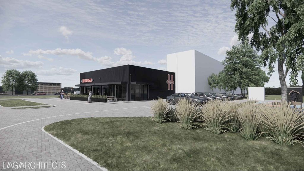 Hesburger - Ikšķiles iela 1 (Ikšķiles iela 1) - Maitinimo įstaiga - vizualizacija