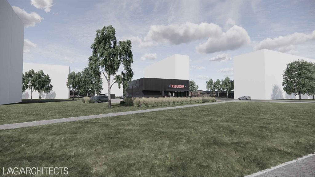 Hesburger - Ikšķiles iela 1 (Ikšķiles iela 1) - Maitinimo įstaiga - vizualizacija