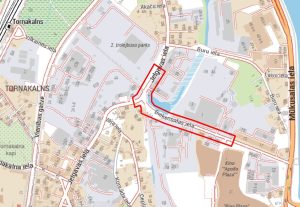 Bieķensalas ielas izbūve posmā no Jelgavas ielas līdz Bieķensalas ielai 11 (Jelgavas iela, Bieķensalas iela) - Kelias