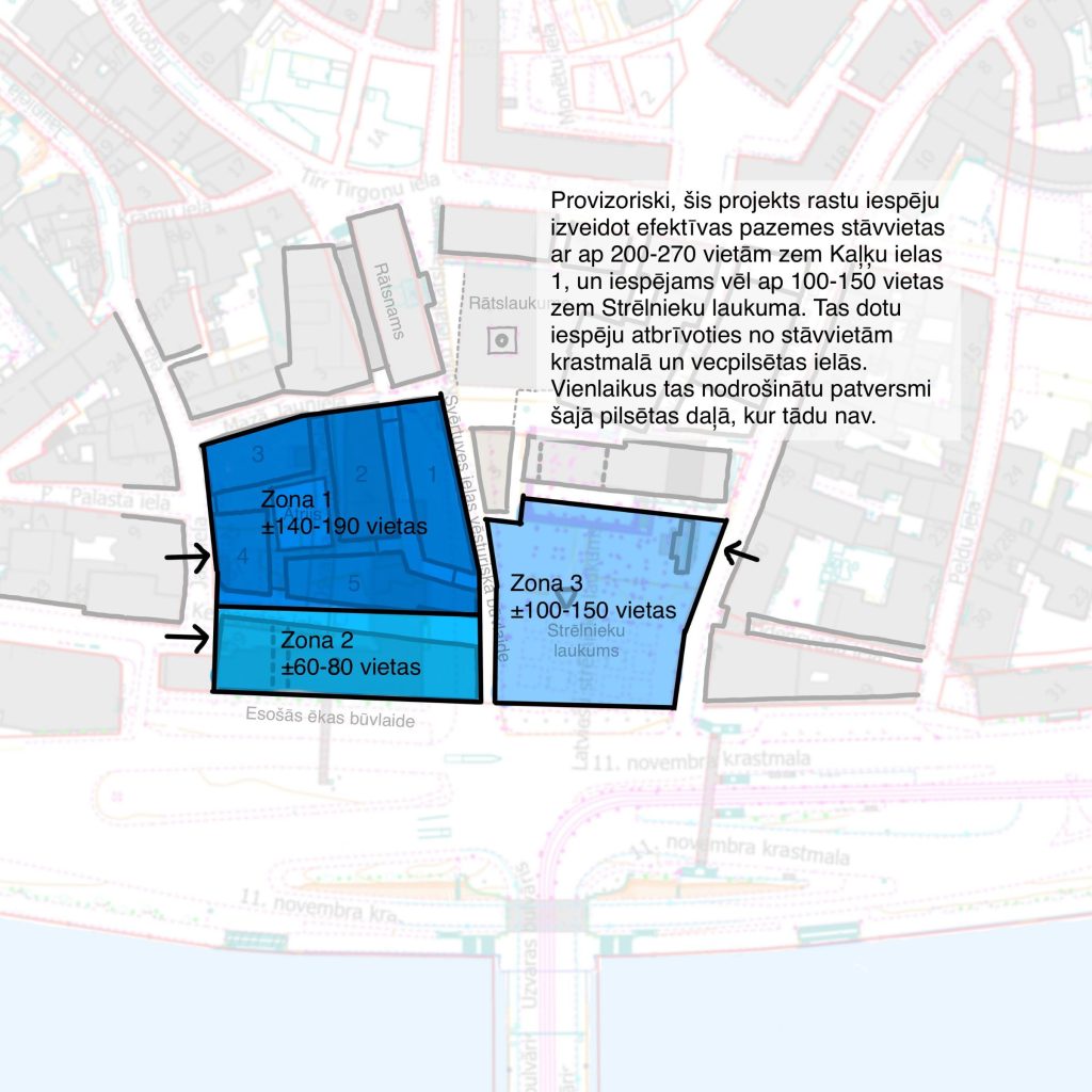 Kaļķu ielas 1 attīstība (Kaļķu iela 1) - Kitas kultūros ar pramogų objektas - vizualizacija