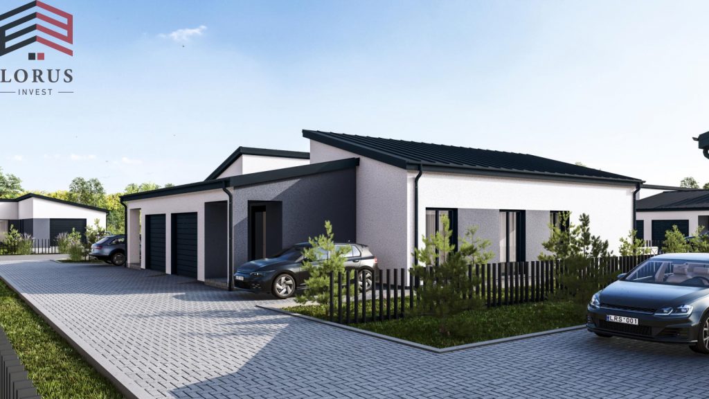 Katilėlių namai (Katilėlių g. 14, 16, 18, 20, 23, 25, 27, 29, 31, 33) - Private house community - visualization