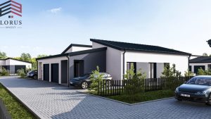 Katilėlių namai vizualizacija