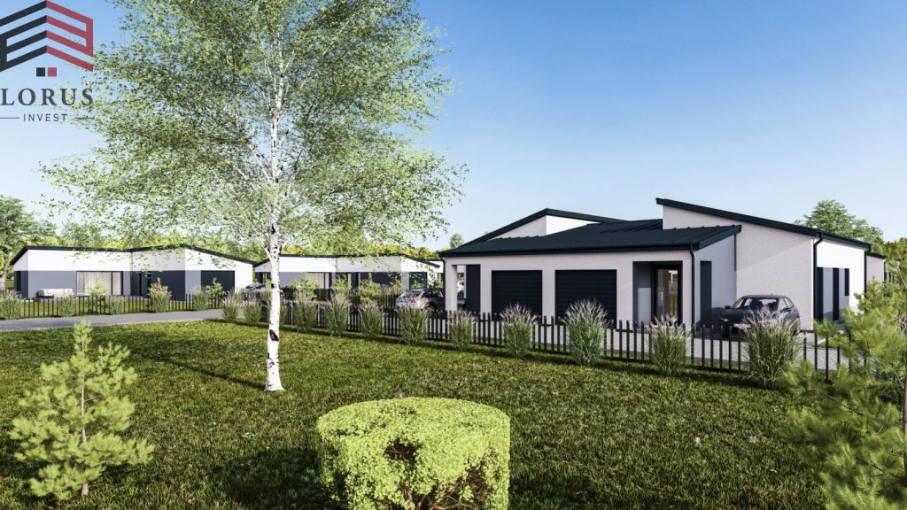 Katilėlių namai (Katilėlių g. 14, 16, 18, 20, 23, 25, 27, 29, 31, 33) - Private house community - visualization