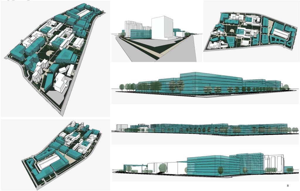 Rīgas Tehniskās universitātes “Pilsēta pilsētā” Ķīpsalā (Ķīpsala) - Kõrgkool - visuaalne