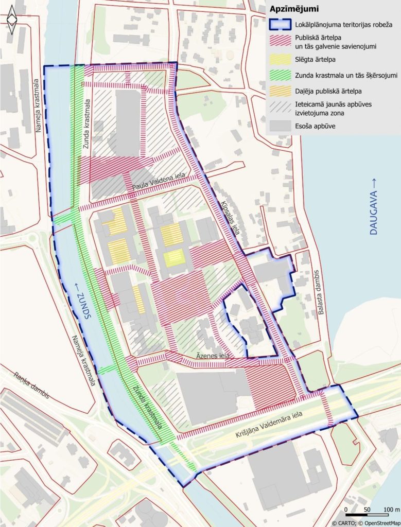 Rīgas Tehniskās universitātes “Pilsēta pilsētā” Ķīpsalā (Ķīpsala) - Kõrgkool - visuaalne