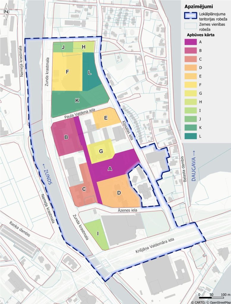 Rīgas Tehniskās universitātes “Pilsēta pilsētā” Ķīpsalā (Ķīpsala) - Kõrgkool - visuaalne