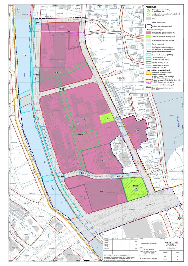 Rīgas Tehniskās universitātes “Pilsēta pilsētā” Ķīpsalā (Ķīpsala) - Kõrgkool - visuaalne