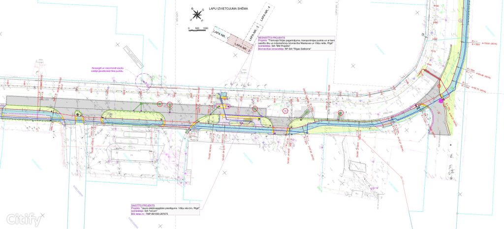 Veloinfrastruktūras savienojums ar dzelzceļa staciju “Šķirotava” (Dienvidu puse) (Krustpils iela 20) - Velosipēdu ceļš - vizualizācija