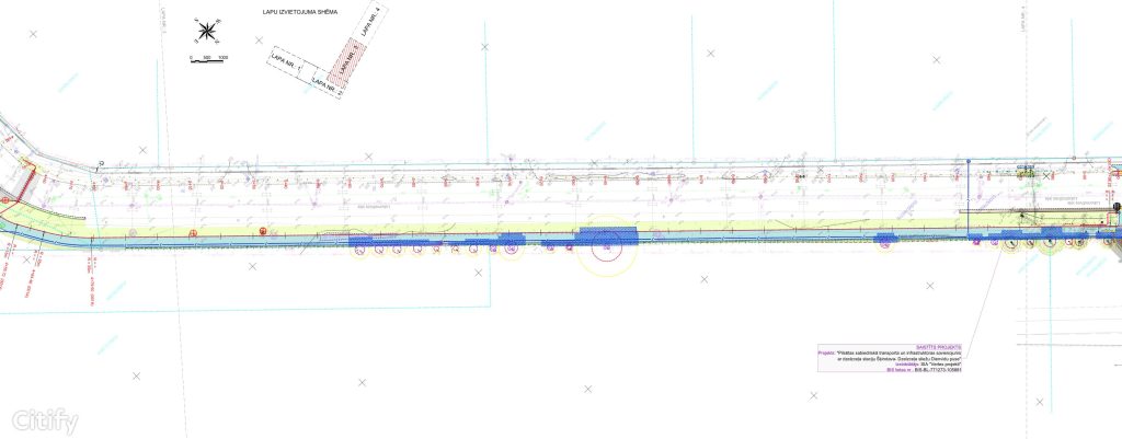 Veloinfrastruktūras savienojums ar dzelzceļa staciju “Šķirotava” (Dienvidu puse) (Krustpils iela 20) - Velosipēdu ceļš - vizualizācija